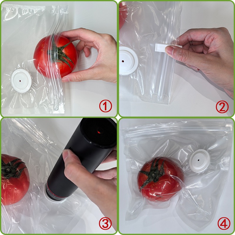 Neue wiederverwendbare Luft-Va – Food Storage Bags Reusable Bewertung und Preis