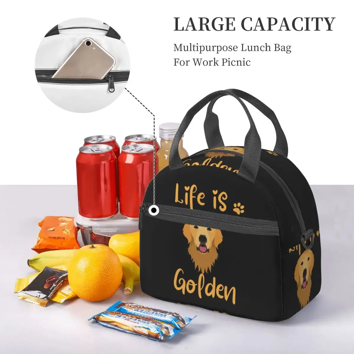 GOLDEN RETRIEVER Isolierte Lun – Food Storage Quotes Bewertung und Preis