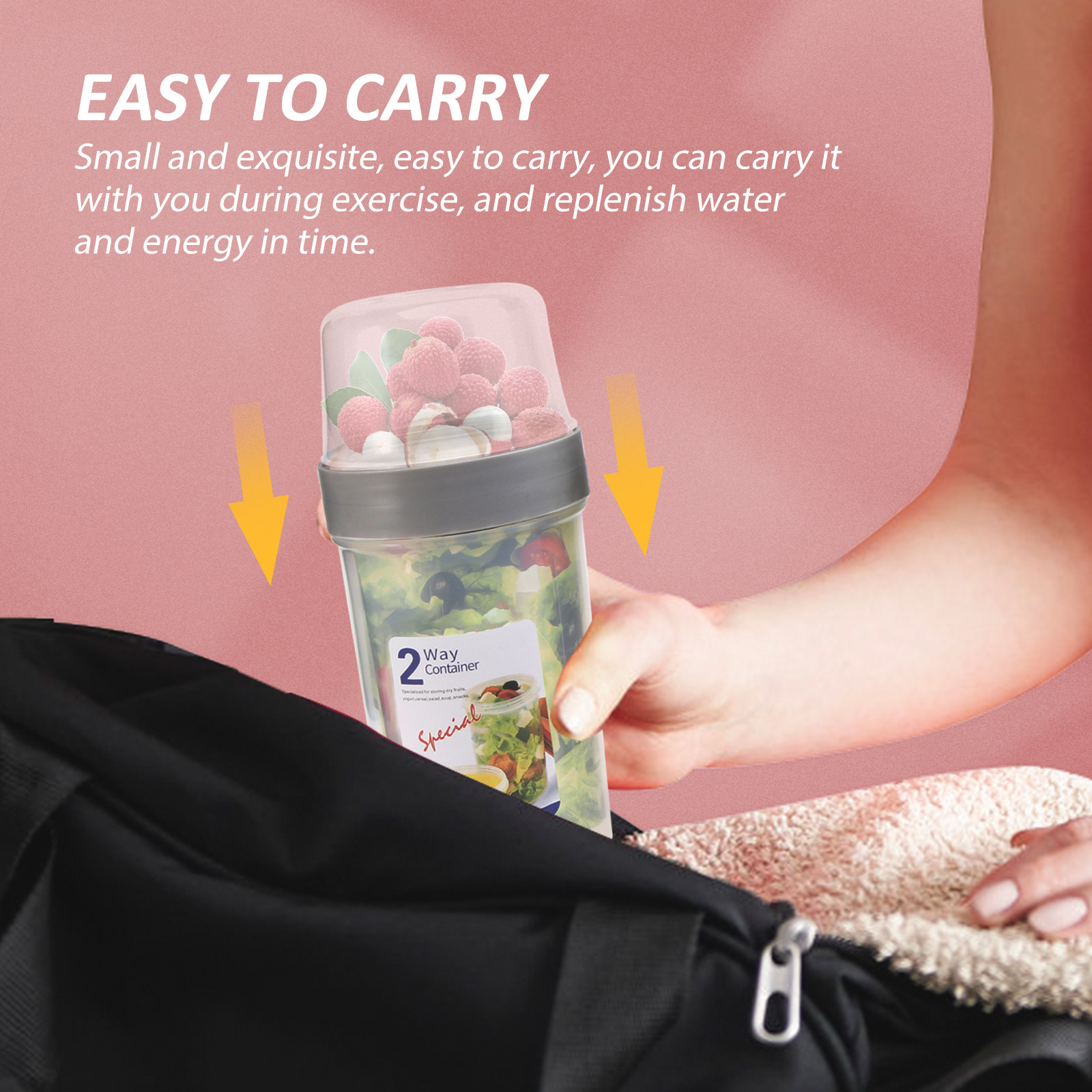 2 Stück Doppelschichtige Versi – Food Storage Lunch Box Bewertung und Preis