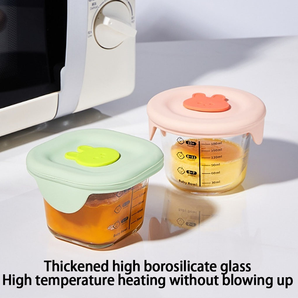 4er-Pack Glasbehälter für Baby – Food Storage Non Toxic Bewertung und Preis