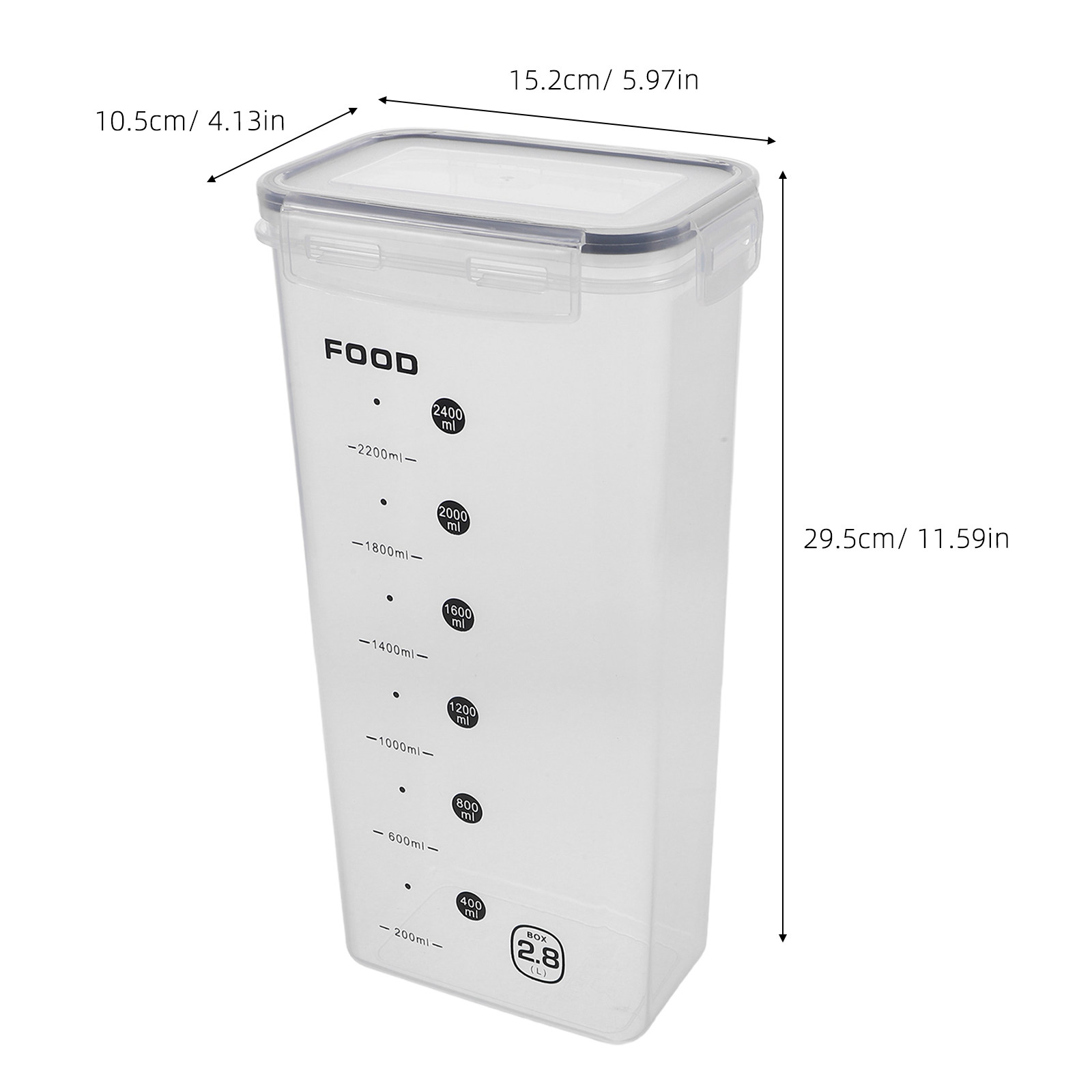 2 Stück Getreide-Aufbewahrungs – Food Storage Jars Airtight Bewertung und Preis
