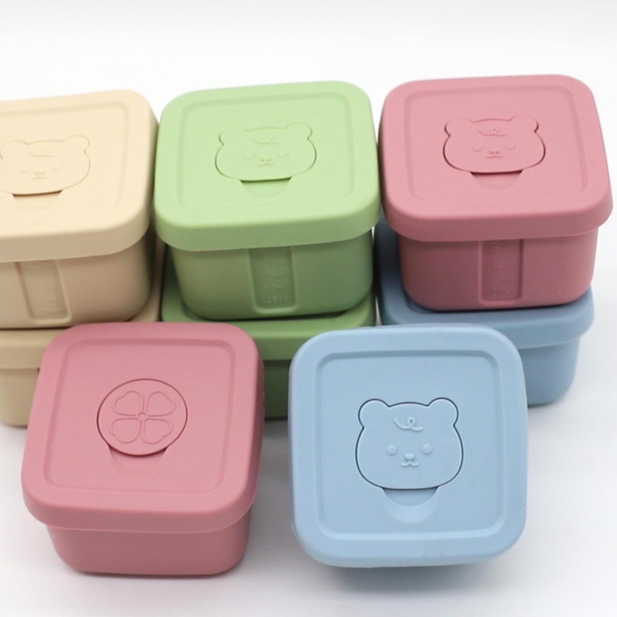 Silikon-Nahrungsergänzungsbox, – Food Storage Lunch Box Bewertung und Preis