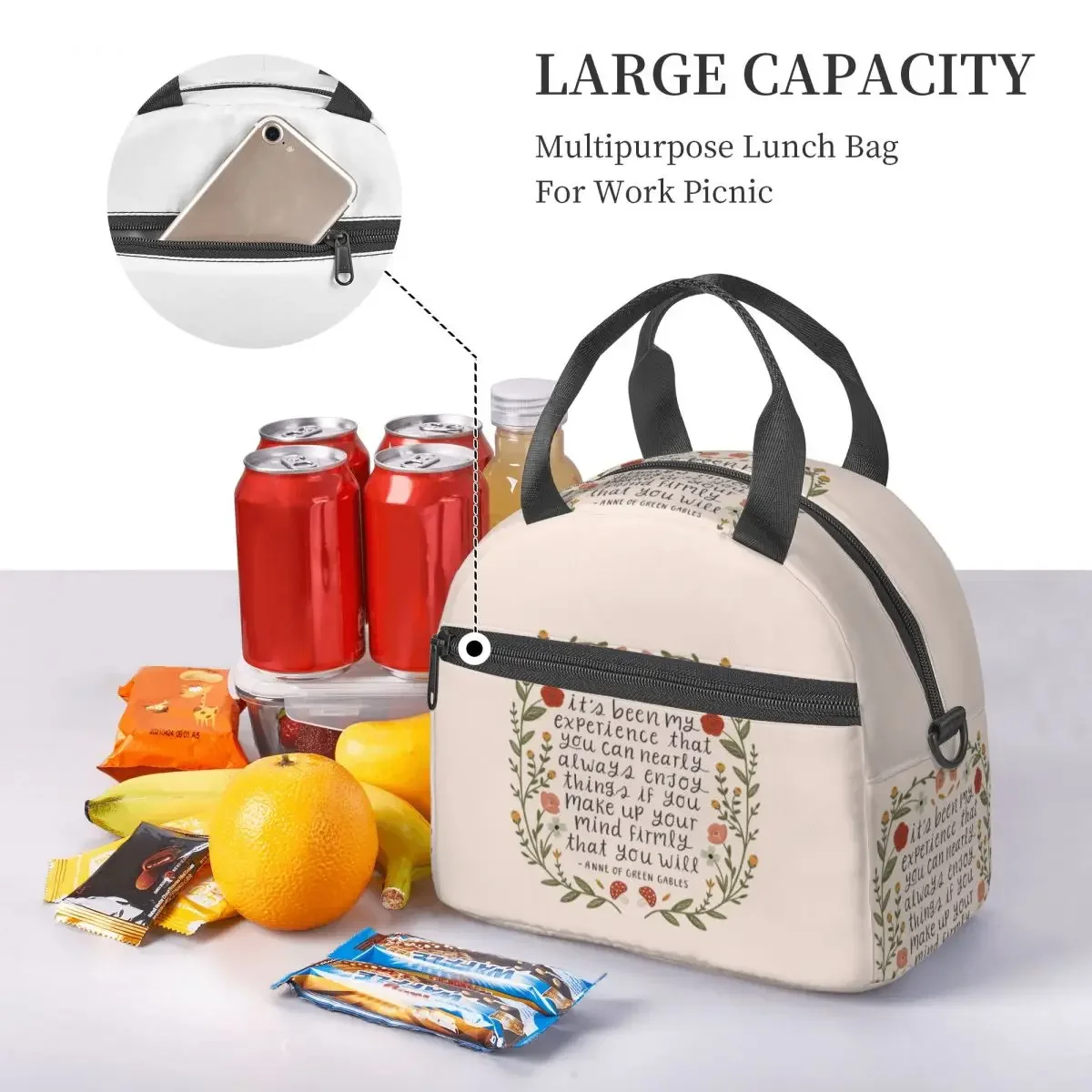 Isolierte Lunchtasche mit Zita – Food Storage Quotes Bewertung und Preis