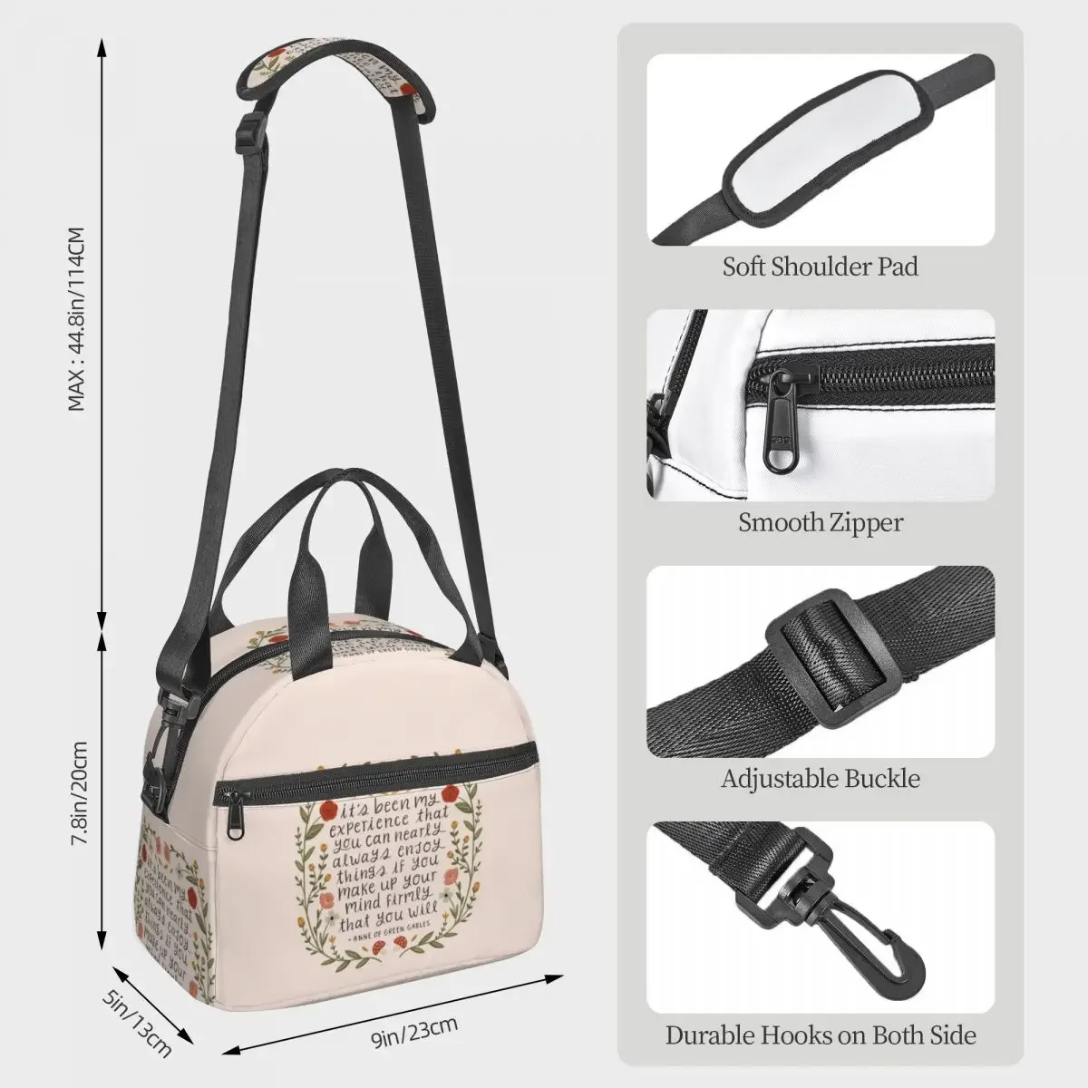 Isolierte Lunchtasche mit Zita – Food Storage Quotes Bewertung und Preis