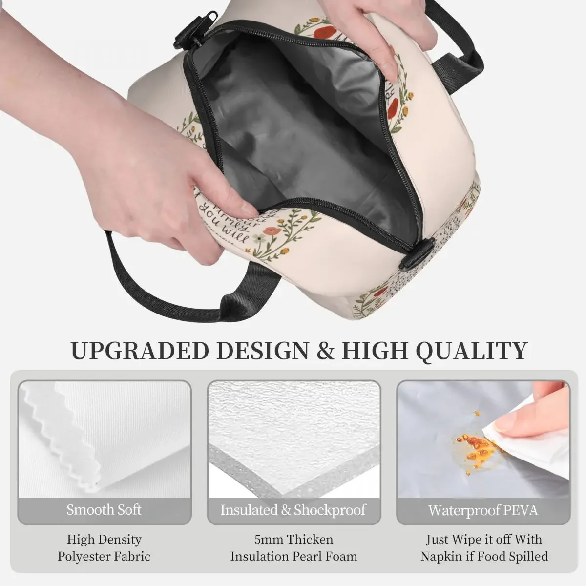 Isolierte Lunchtasche mit Zita – Food Storage Quotes Bewertung und Preis